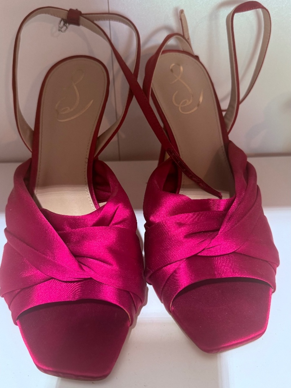 Sam Edelman sandals satin